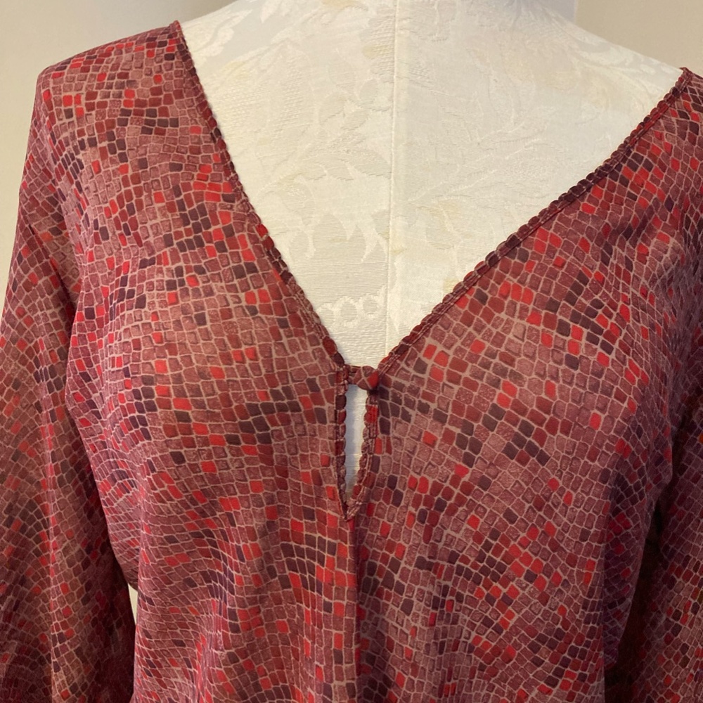 Victoria's Secret vintage red tunic, size L - Picture 2 of 5